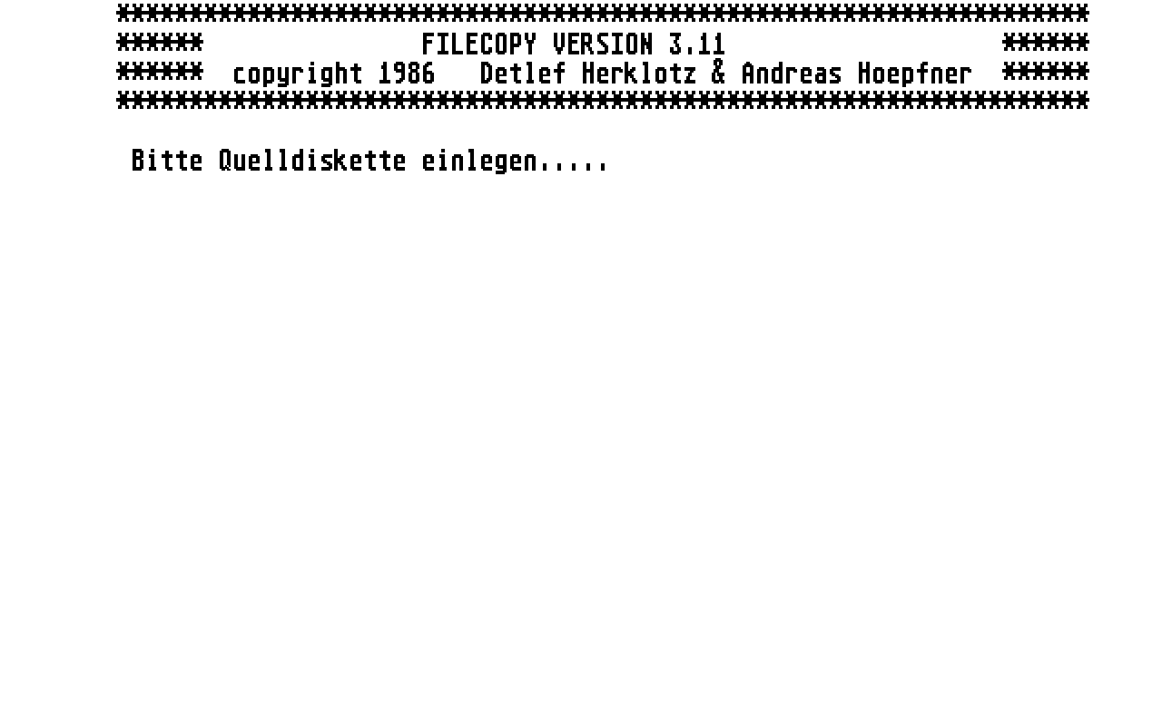 Filecopy — screenshot 1